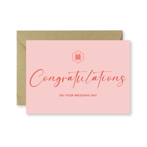 Double happiness congratulations on wedding day card Chinese Etsy