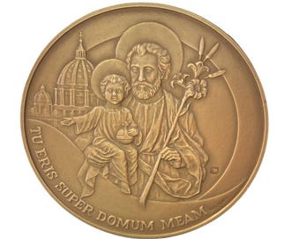 Brązowy doroczny medal papieski – rok 8 – Mennica Pontyfikatu Papieża Franciszka 2020