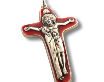 Sorrowful Mother Pectoral Cross - Crucifix - Pendant Blessed by Pope