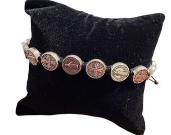 St. Benedict Bracelet – Exorcism – Bronze – Medalla San Benito