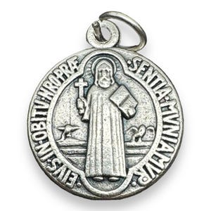 St. Benedict 3/4&quot; Medal - Set of 2 - Catholic Exorcism - Blessed By Pope