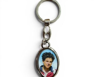 Blessed Carlo Acutis Keyring - Patron of the internet
