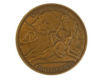 Brązowy doroczny medal papieski – rok 9 – Mennica Pontyfikatu Papieża Franciszka 2021