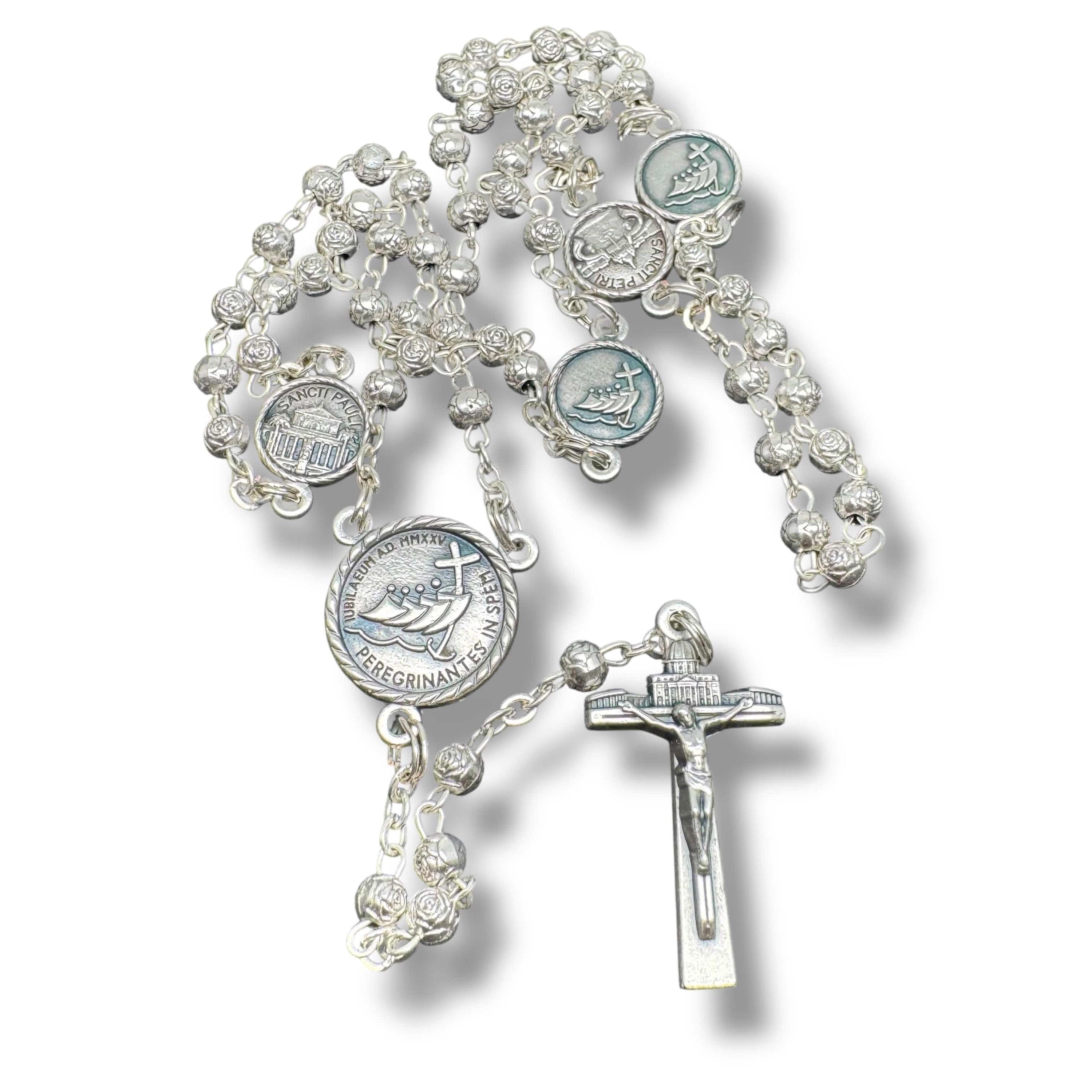 Jubilee of Hope 2025 Rosary – Official Rome Pilgrimage Keepsake Blessed ...