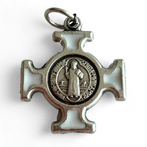St. Benedict Medal - Cross Blessed by Pope - Pendant - San Benito HQ