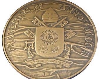 Brązowy Doroczny Medal Papieski - Rok 7 - Mennica Pontyfikatu Papieża Franciszka 2019