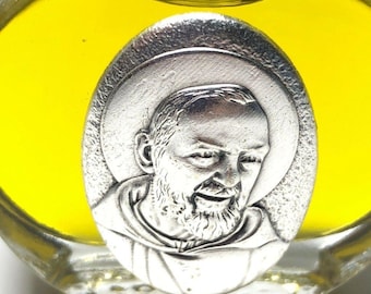St. Father Pio- Blessed by Pope-Oil Touched To The Shrine Of Saint Pio