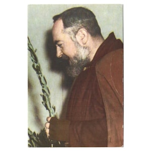 St. Padre Pio - Postkarte - Heiliger Pater Pio Bild