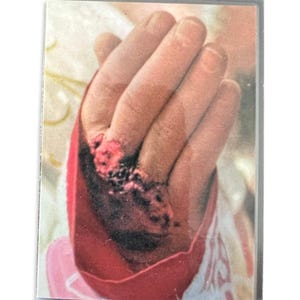 Carte Saint-Père Pio Saint-Padre Pio vintage plastifiée avec relique de 2e classe