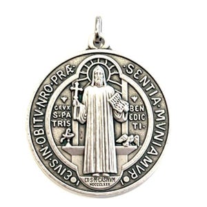 2&quot; St Benedict Medal - Medalla De San Benito Blessed By Pope