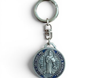 St. Benedict Key Ring - Blessed by Pope Leo XIV