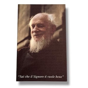 Carte vintage de la Sainte Relique – Serviteur de Dieu Fra Cecilio Maria, frère capucin