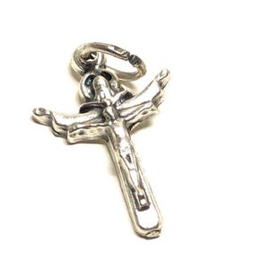 Set of 2 Tertium Millennium Tiny Trinity Cross Blessed by Pope