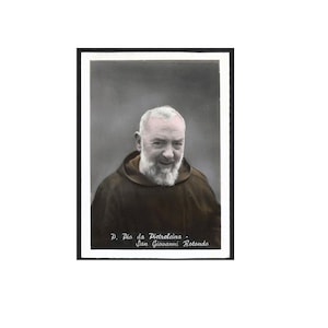 Saint Père Pio - Photo vintage - Saint Père Pio Picture