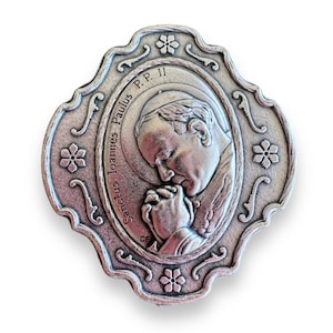 Rosary Saint JpII -St.John Paul Ii Pope Filigree Rosary w/ case