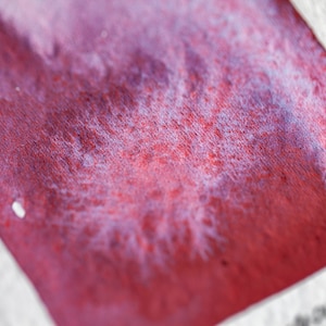 Handmade Aquarell SUPERNOVA lila blau rosa rot Sediment Handwerker Qualität Pigment, Skizzieren, malen, natürlich, Illustration, granulieren