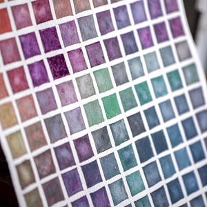 Handgemachte einzigartige Aquarelle OLD MAPS TRAVELING Adventurer 12part Artisan grade Premium Pigment, Malerei, Skizzieren, Kunst, Malen, Aquarell