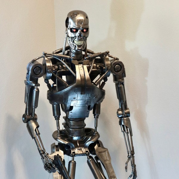 T2 Terminator T800 Endoskeletton 1:1 Lifesize beweglich // Replica Endoskelett // Bust // Büste // Aufsteller Figur