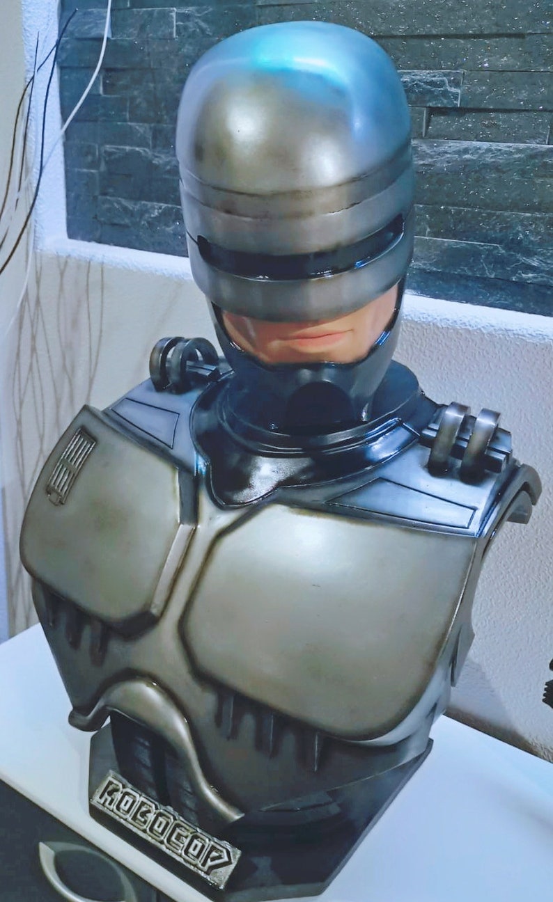 ROBOCOP Bust Figure 1:1 Lifesize / Bust Figure / Stand | Etsy
