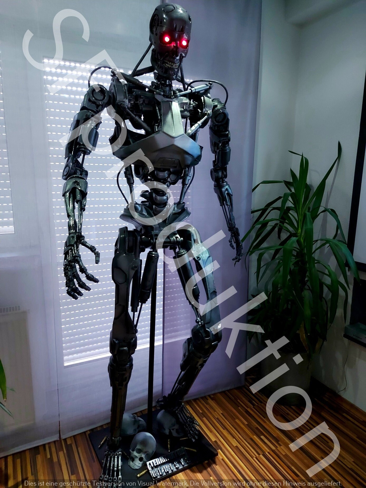 Genisys Terminator T800 Endoskeletton 1:1 Lifesize STL File Printable//  Movable // Replica Endoskeleton // Bust // Bust / Stand Figure - Etsy