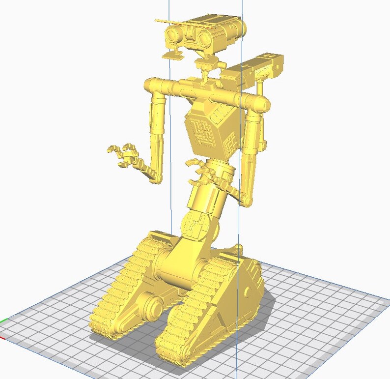 Johnny Nr 5 STL Datei // Nummer 5 lebt // JOHNNYFIVE Etsy