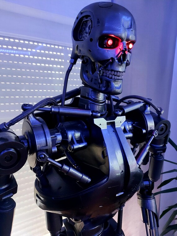 T2 Terminator T800 Endoskeleton 1:1 Lifesize movable Replica | Etsy
