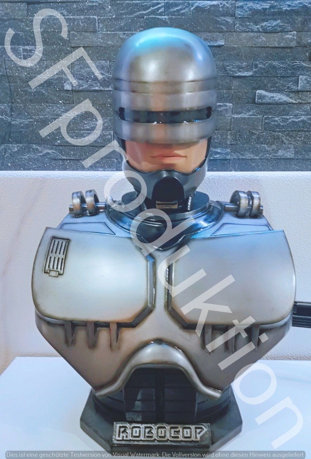 Robocop Bust Figur 1 1 Lifesize Buste Figur Aufsteller Etsy