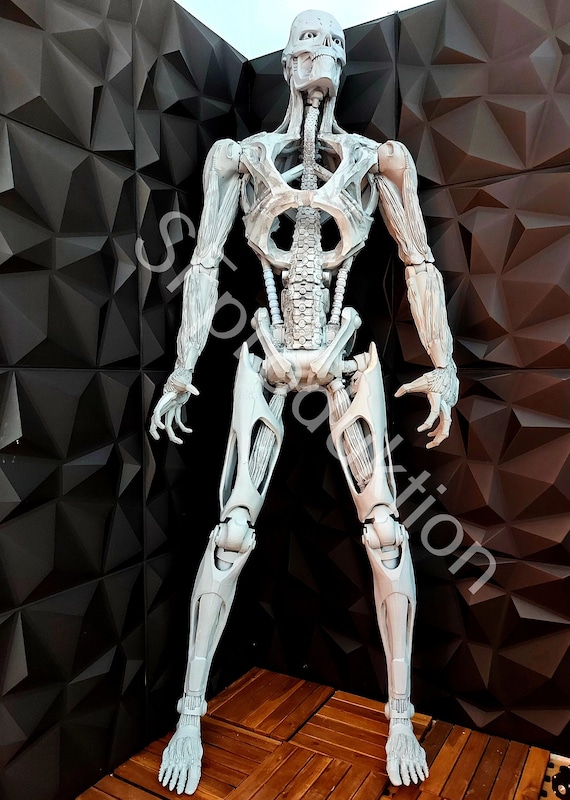 9"T 800 Terminator Naked body Sci-Fi Movies Resin Model Kit 1/9 