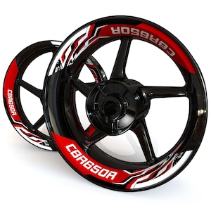 Wheel Stickers Honda CBR650R 650R Stickers Decals Stripes Graphics liserets Felgenaufkleber Autocollants de jante velg stickers