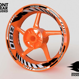 Wheel Stickers for  890 DUKE Rim Stickers Decals Tape Stripes Graphics liserets Felgenaufkleber Autocollants de jante velg stickers