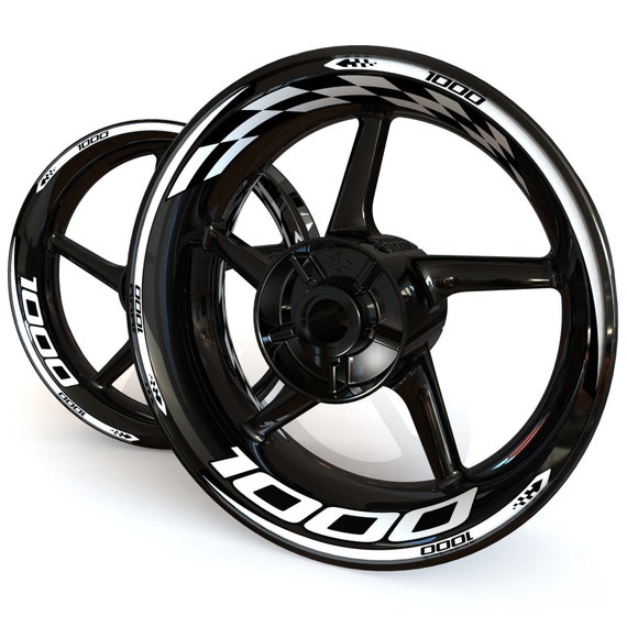 Sticker Complete Set Wiel Motorfiets Sticker Velg Sticker Met