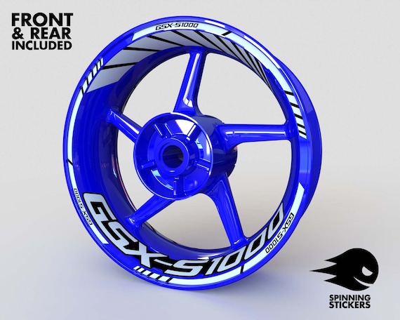 Wheel Stickers for Suzuki GSX-S 1000 GSXS Rim Tape Stripes
