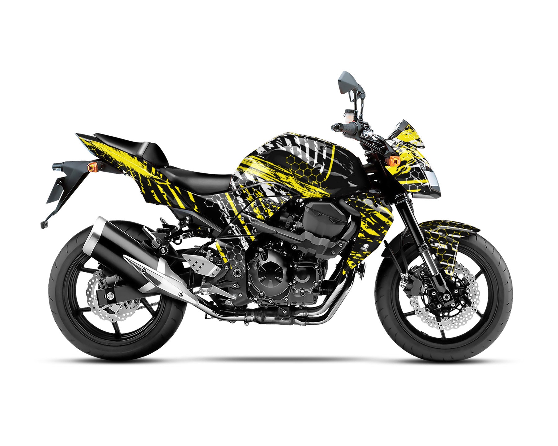Z750 2007-2012用グラフィックキット「Riot」オートバイデカール