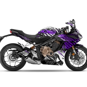 Graphic kit &quot;Riot&quot; for Honda CBR650R 2019-2023 Motorcycle Decals Graphics liserets aufkleber Autocollants Stickers
