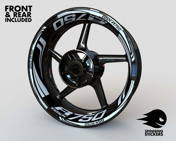 前後ホイールハブステッカー に適合するカワサキ Z250 用 オートバイ