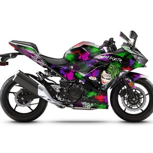 Joker Graphic kit for Ninja 400 2018-2023 Motorcycle Decals Graphics