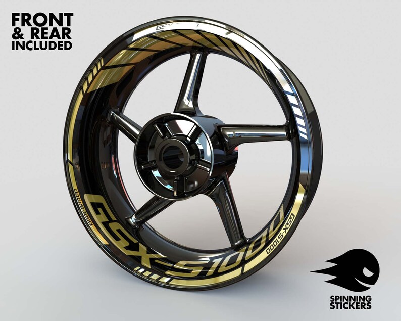 GSX-R1000 Wheel Stickers - Classic