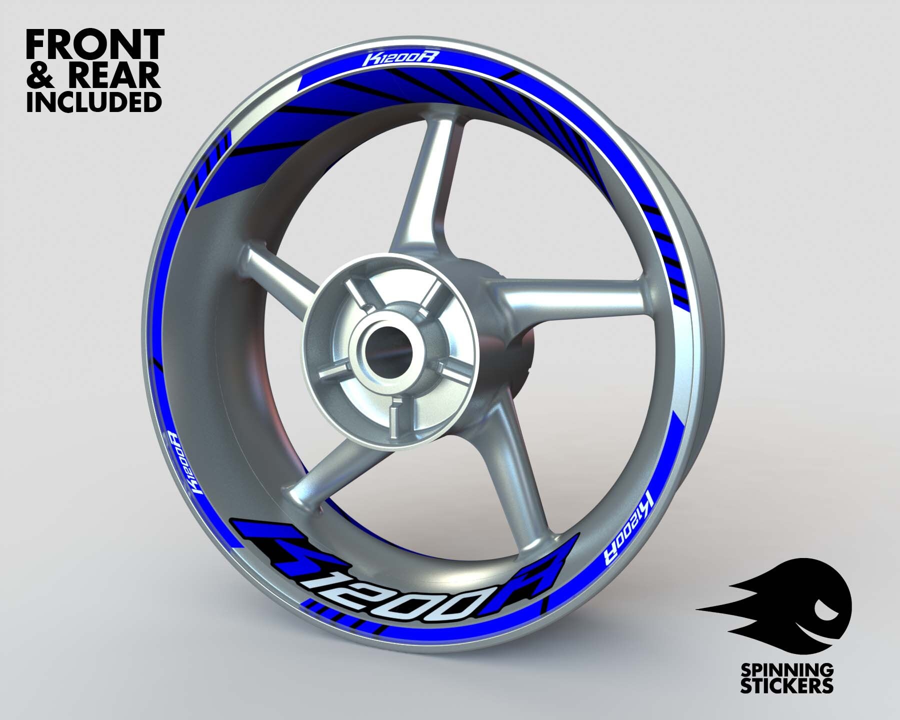 Wheel Stickers for BMW K1200R Rim Tape Motorcycle Decals - Etsy