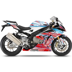 Graphic kit for BMW S1000RR &quot;Riot&quot; 2015-2018 Motorcycle Decals Graphics liserets aufkleber Autocollants Stickers