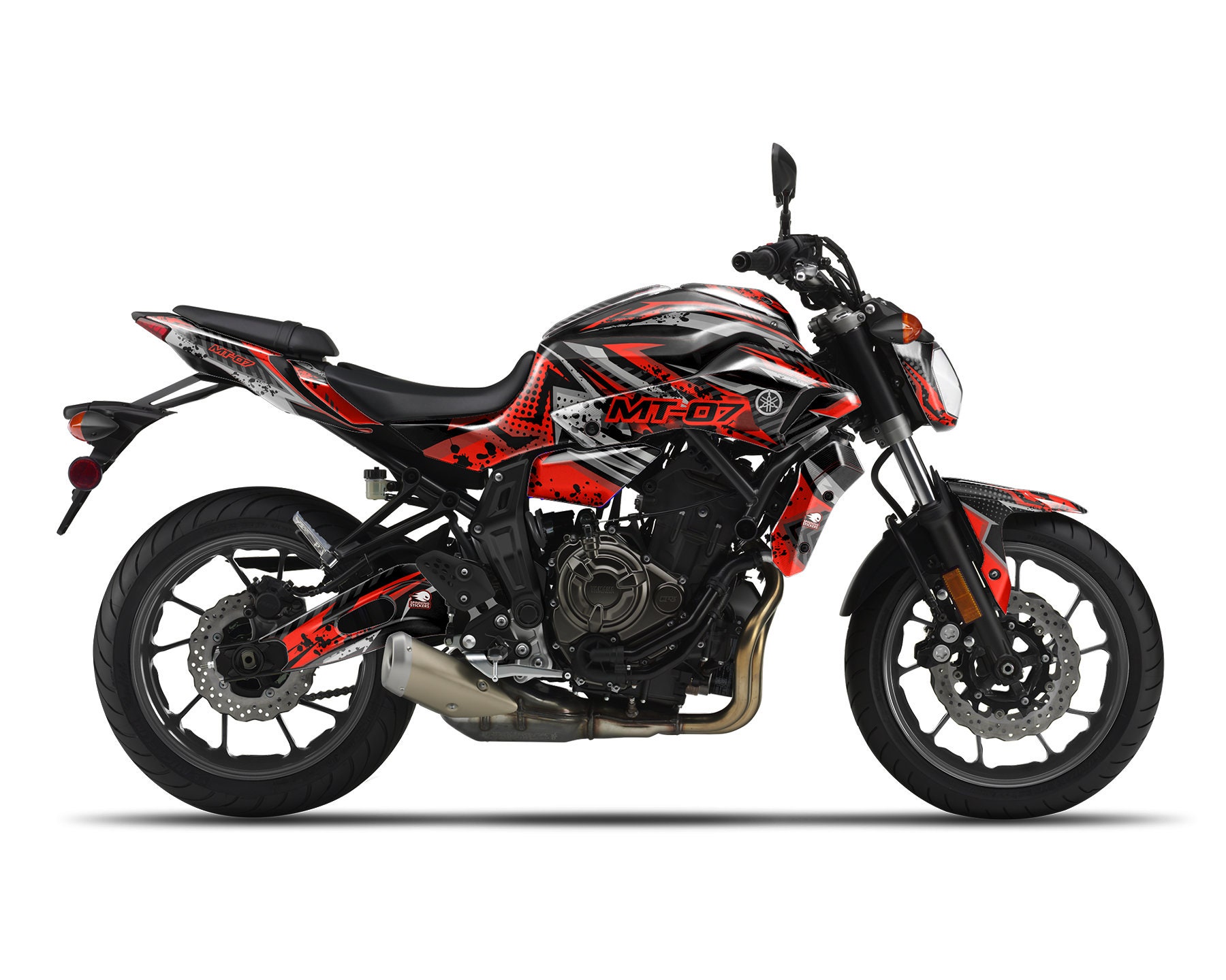 Graphic kit for yamaha mt 07 mt07 - Etsy Polska