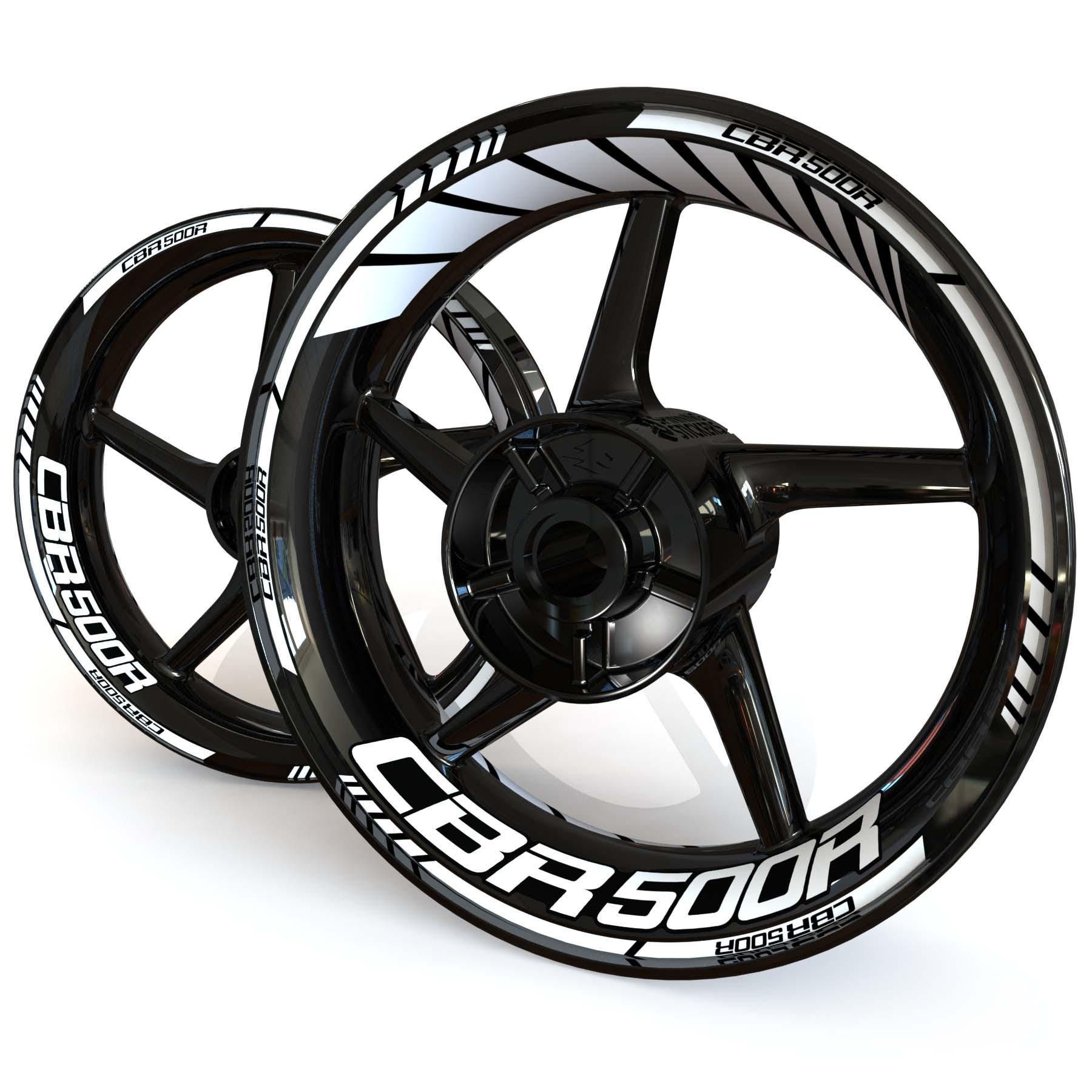 Wheel Stickers for Honda CBR500R Classic Rim Tape Stripes Decals