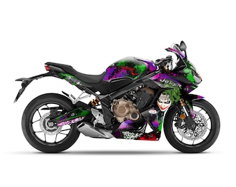 ホンダ CBR650R 2019-2022 用グラフィックキット「ジョーカー