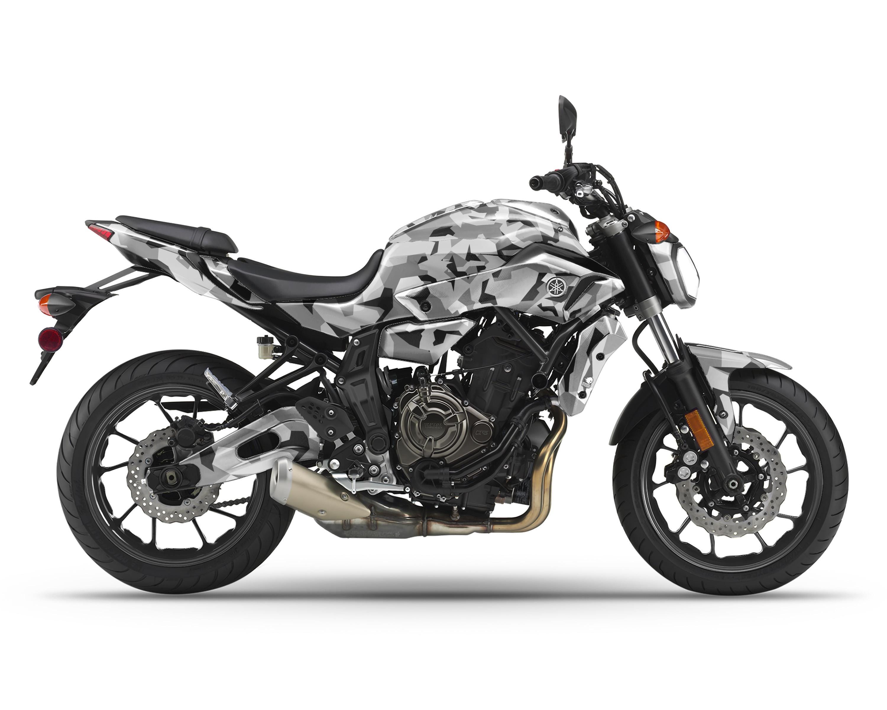 ヤマハ MT-07 MT07 2014-2017用グラフィックキット「Camo