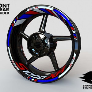 Wheel Stickers for BMW S1000XR Rim Tape Stripes Decals Graphics liserets Felgenaufkleber Autocollants de jante Rim Stickers