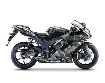 ZX6R Ninja 2007-2008 Complete Aftermarket Decals Stickers