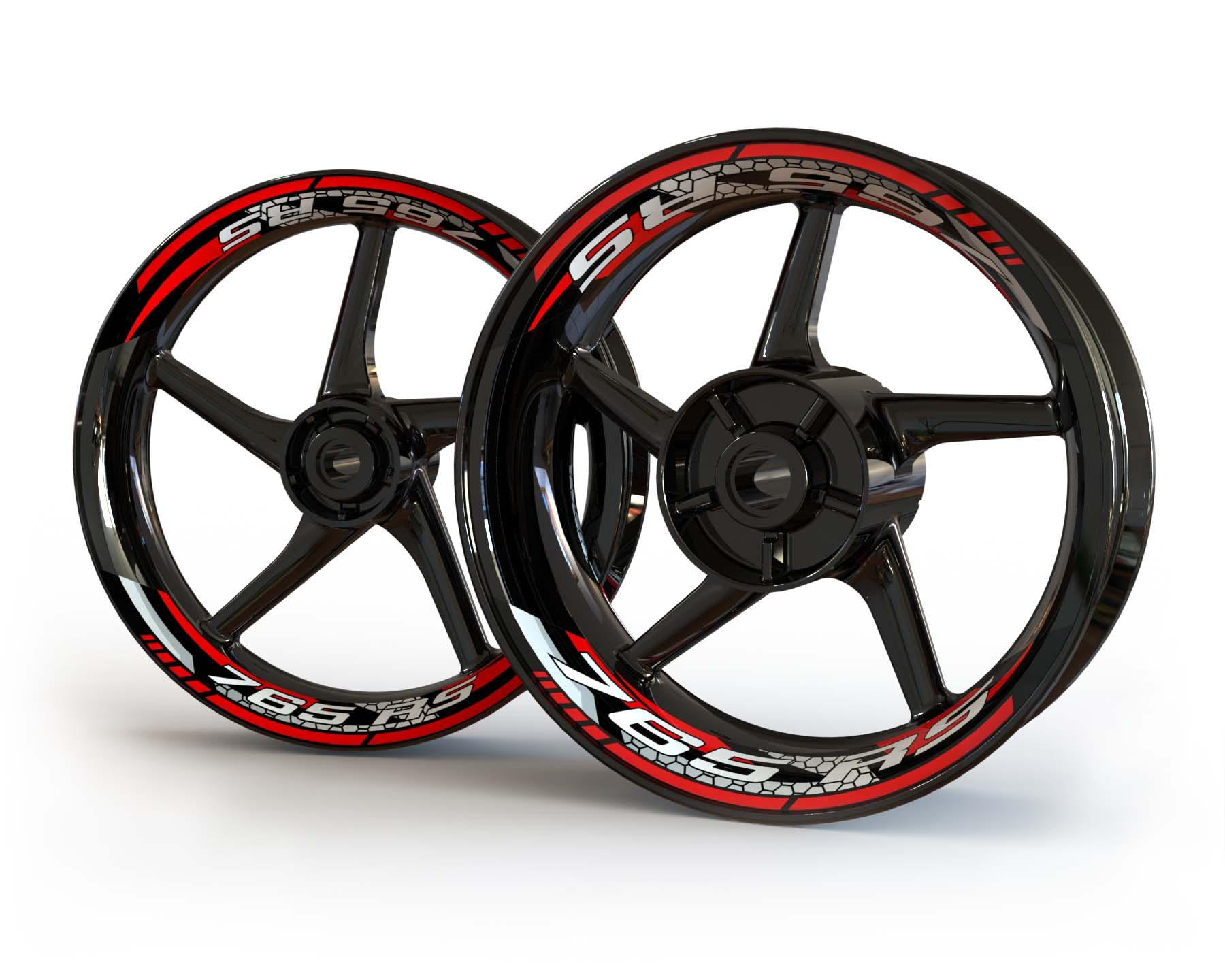 Kit adesivi cerchi Triumph Street Triple 765 RS - Kit decorazione per 2