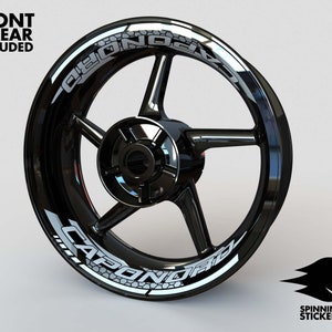 Wheel Stickers for Aprilia CAPONORD Rim Stickers Decals Tape Stripes Graphics liserets Felgenaufkleber Autocollants de jante velg stickers