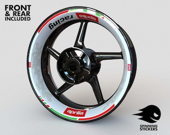 Wheel Stickers for Aprilia Rim Stickers Decals Tape Stripes