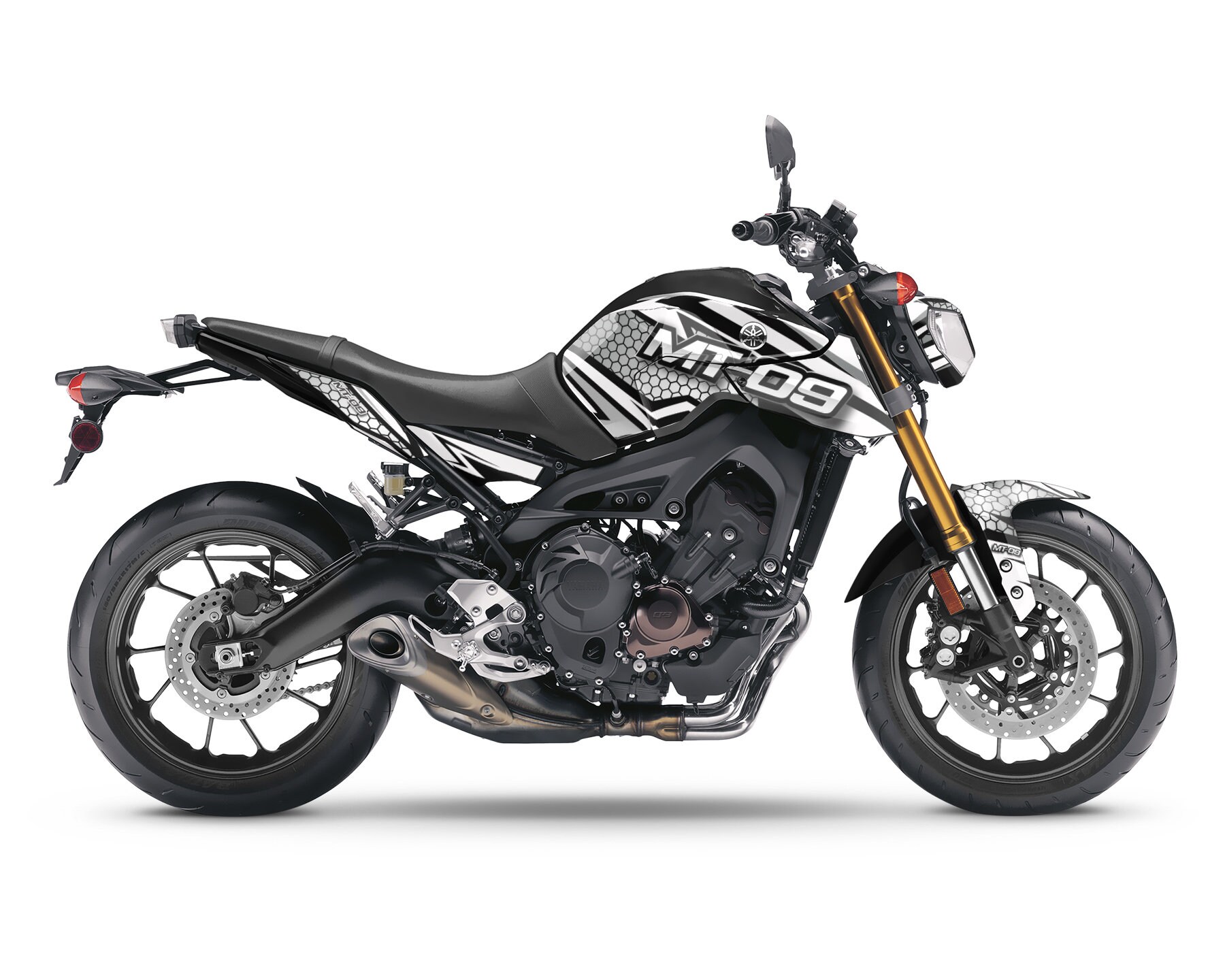 thumbnail interactive-video image 1 of Labelbike ADHESIVE STRIPS For Yamaha MT-09 17 Inch RIMS - Motorcycle Stickers - Made In Italy 1 of 5