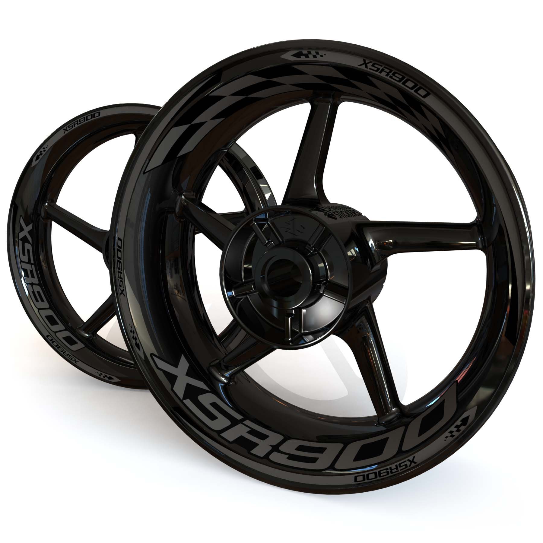 Wheel Stickers for Yamaha XSR700 Rim Stickers Decals Tape